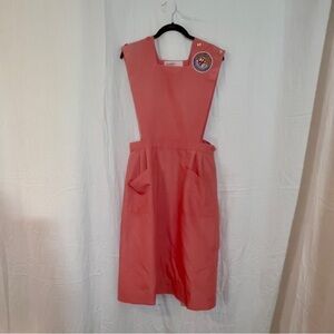 Vtg Angelica Hospital Auxiliary Member Uniform Dress sz 36 Candy Striper Costume